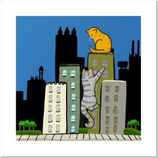 Rampage Cats Posters and Art